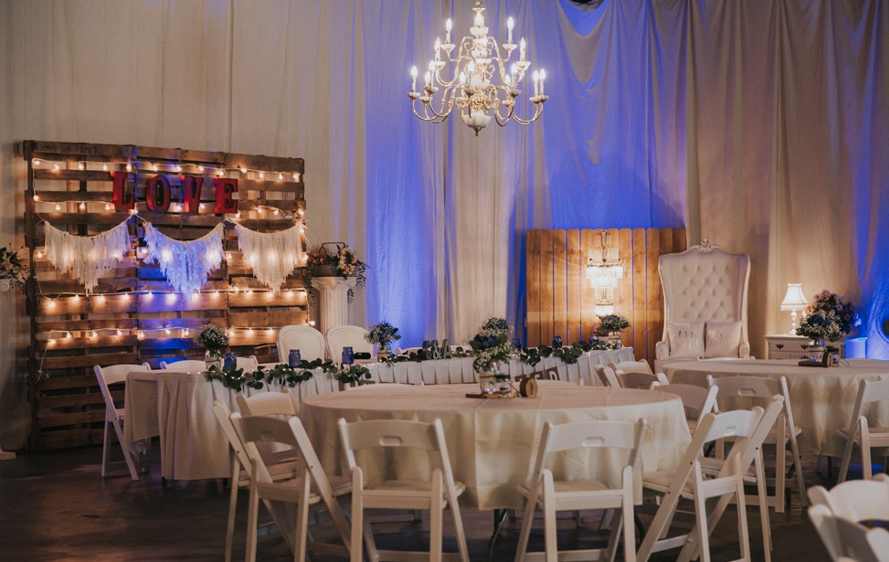 Round Tables, Padded Chairs, and Head Table